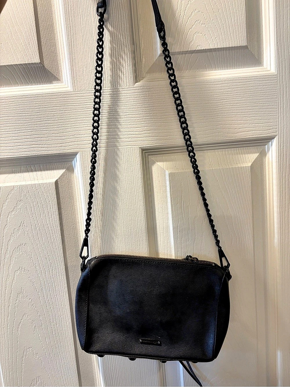 Rebecca Minkoff Avery Crossbody Bag Black Chain